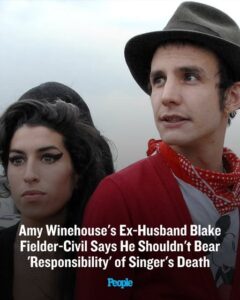 Blake Fielder Recalls Learning Amy Winehouse Died While Imprisoned