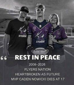 Caden Nowicki Melbourne, Victoria, Australia Death