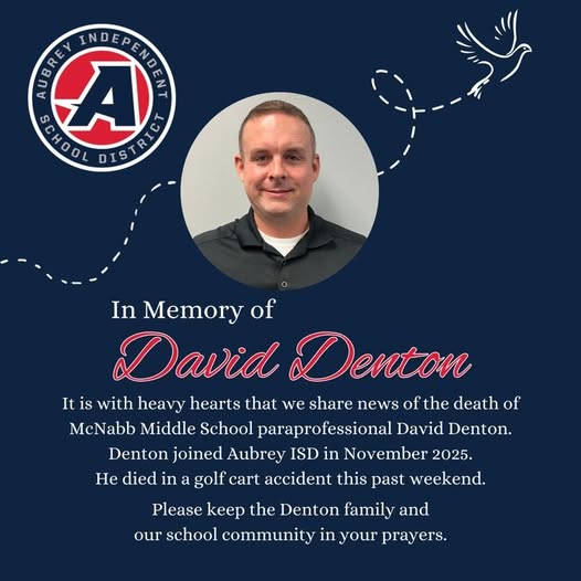 David Denton Aubrey, Texas Death, Obituary